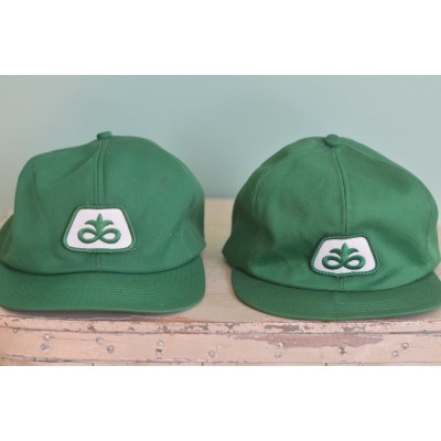 Lot of 2 Vintage Pioneer Seed Snapback Hats Farming Agriculture K Products  eb-91107053